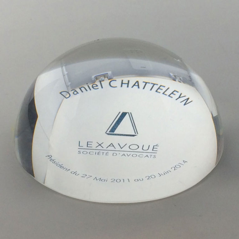 Domepaperweight Awards In Glass